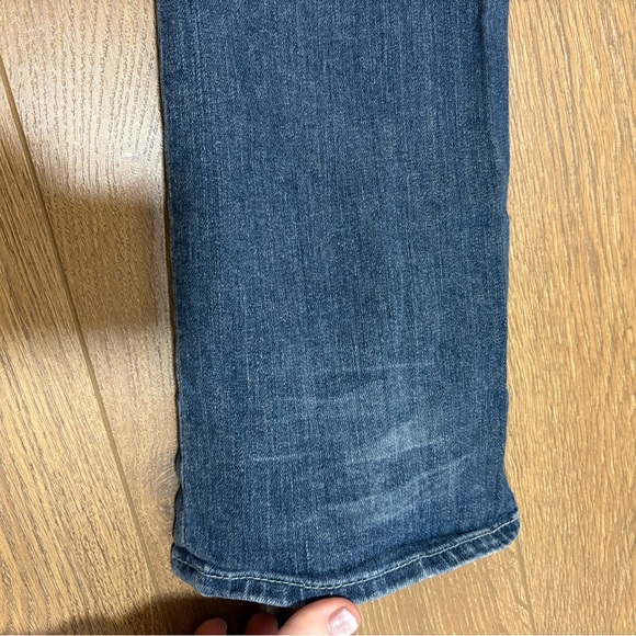 True Religion Jeans Women's Size 28 World Tour USA Rhinestone Pockets Straight - Picture 12 of 15